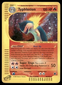 Typhlosion (28) Expedition #028/165 Holo Pokemon Card