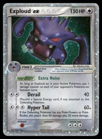 Exploud ex Crystal Guardians #92/100 Holo Pokemon Card
