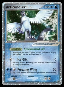 Articuno ex Nintendo Promos #032 Holo Pokemon Card