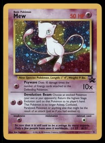 Mew (9) WoTC Promo #09/53 Holo Pokemon Card