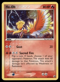 Ho-Oh Unseen Forces #27/115 Holo Pokemon Card