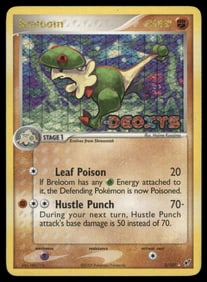 Breloom Stamped Deoxys #3/107 Holo Pokemon Card