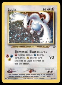 Lugia Neo Genesis #009/111 Holo Pokemon Card