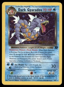 Dark Gyarados (Prerelease) WoTC Promo #08/82 Holo Pokemon Card