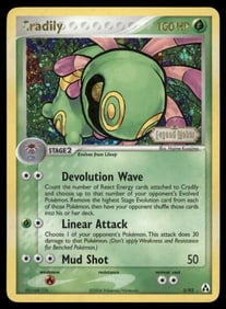 Cradily Stamped Legend Maker #3/92 Holo Pokemon Card