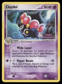 Claydol Stamped Holon Phantoms #38/110 Holo Pokemon Card
