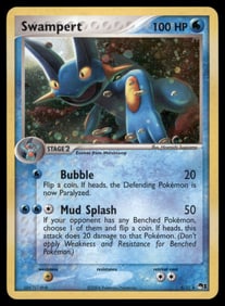 Swampert POP Series 1 #005/017 Holo Pokemon Card