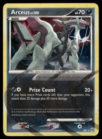 Arceus (AR1) Arceus #AR1 Holo Pokemon Card