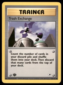 Trash Exchange 1st Ed. Gym Challenge/Heroes Pokemon Card