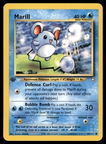 Marill 1st Ed. Neo Pokemon Card