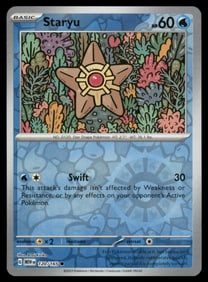 Staryu 151 Reverse Holo Pokemon Card
