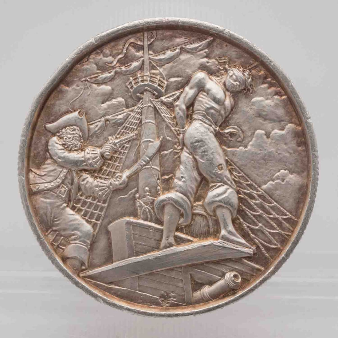 Elemetal No Prey No Pay The Plank 2oz High Relief Silver Round (1 of 2)