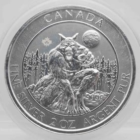 2021 Canada Werewolf 2oz Silver Coin