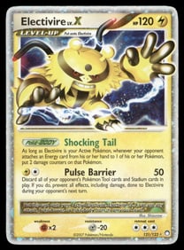 Electivire LV.X Mysterious Treasures #121/123 Holo Pokemon Card