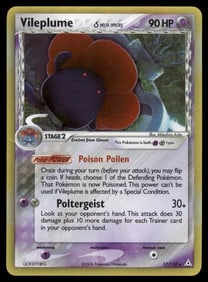 Vileplume (Delta Species) Holon Phantoms #17/110 Holo Pokemon Card