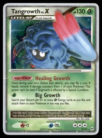 Tangrowth Lv.X Arceus #99/99 Holo Pokemon Card