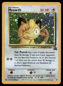 Meowth WoTC Promo #10/53 Holo Pokemon Card
