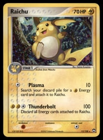 Raichu Power Keepers #12/108 Holo Pokemon Card