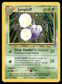 Jumpluff Neo Genesis #007/111 Holo Pokemon Card