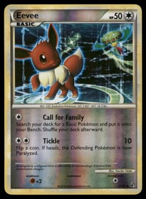 Eevee (48) Undaunted #48/90 Holo Pokemon Card