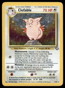 Clefable (1) Jungle #01/64 Holo Pokemon Card