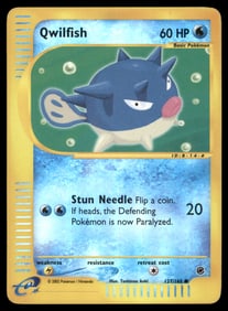 Qwilfish Expedition #127/165 Holo Pokemon Card