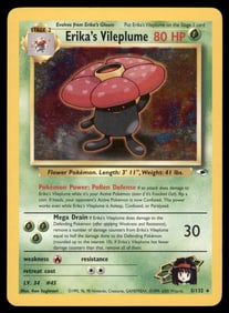 Erika's Vileplume Gym Heroes #005/132 Holo Pokemon Card