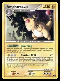 Ampharos POP Series 7 #001/017 Holo Pokemon Card