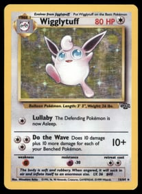 Wigglytuff (16) Jungle #16/64 Holo Pokemon Card