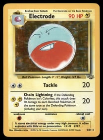 Electrode (2) Jungle #02/64 Holo Pokemon Card