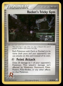 Rocket's Tricky Gym Stamped Team Rocket Returns #90/109 Holo Pokemon Card