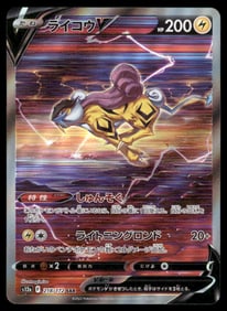 Raikou V 218/172 S12a: Vstar Universe Holo (Japanese)
