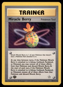 Miracle Berry Neo Genesis #094/111 1st. ED. Pokemon Card