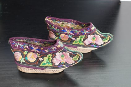 Chinese Qing Dynasty children's shoes