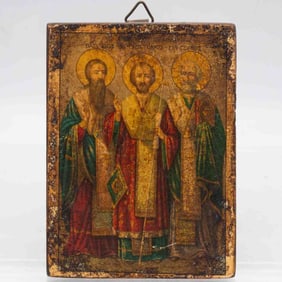 Antique Wood Icon