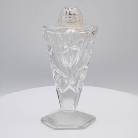 Vintage Cut Crystal Perfume Bottle