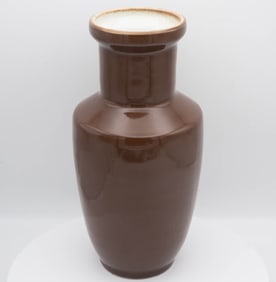 Old Chinese Flambe Porcelain Vase