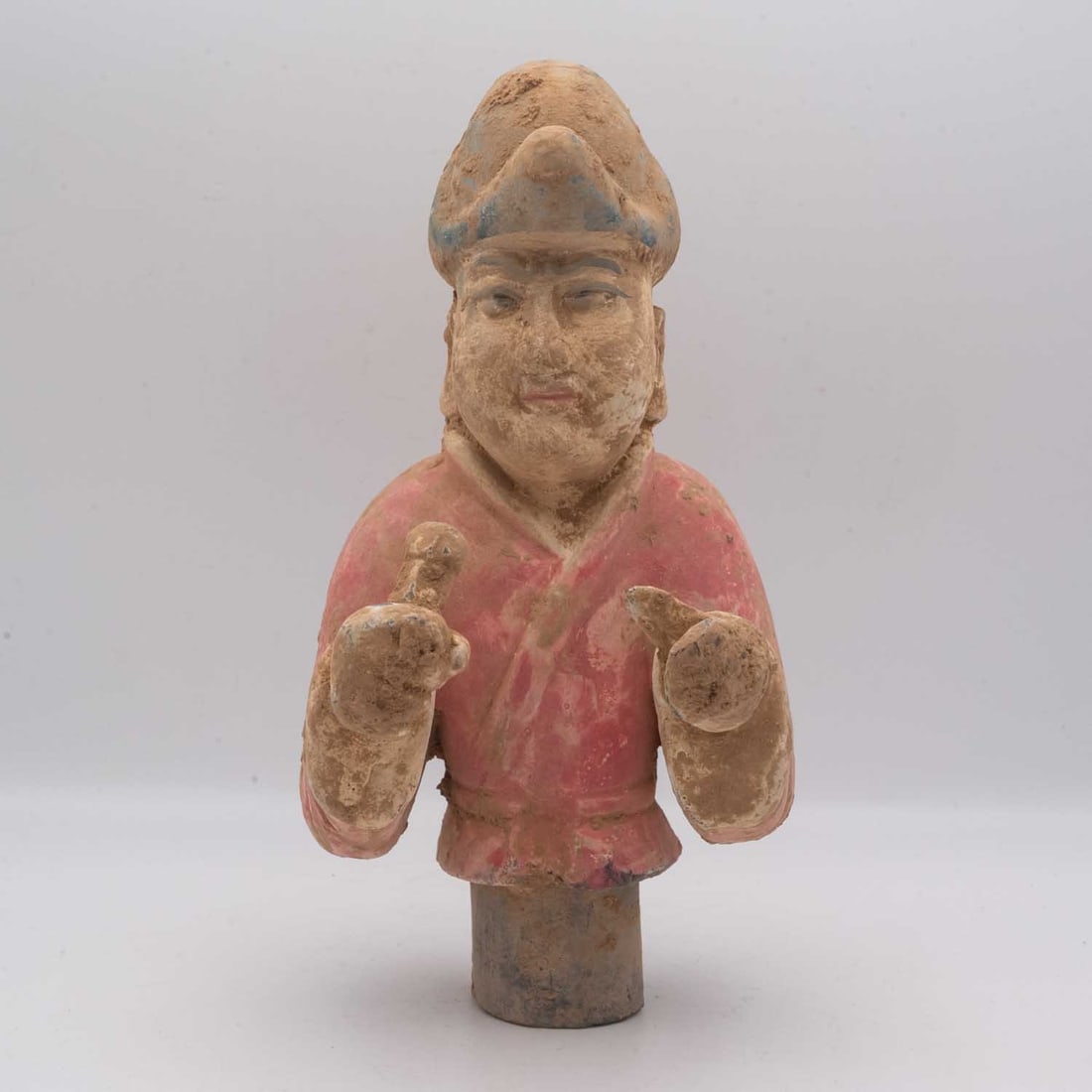 Antique Chinese Tang Dynasty Ceramic Tomb Figure (1 of 4)