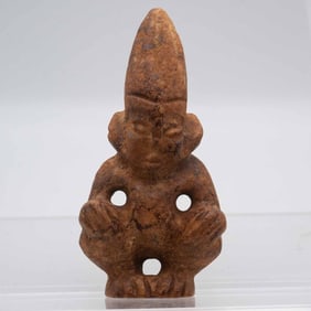 Antique Chinese Hongshan Culture Stone God Sculpture