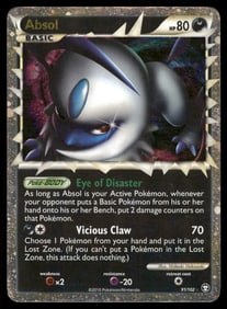 Absol (Prime) Triumphant #91/102 Holo Pokemon Card