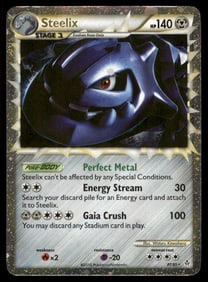 Steelix (Prime) Unleashed #87/95 Holo Pokemon Card
