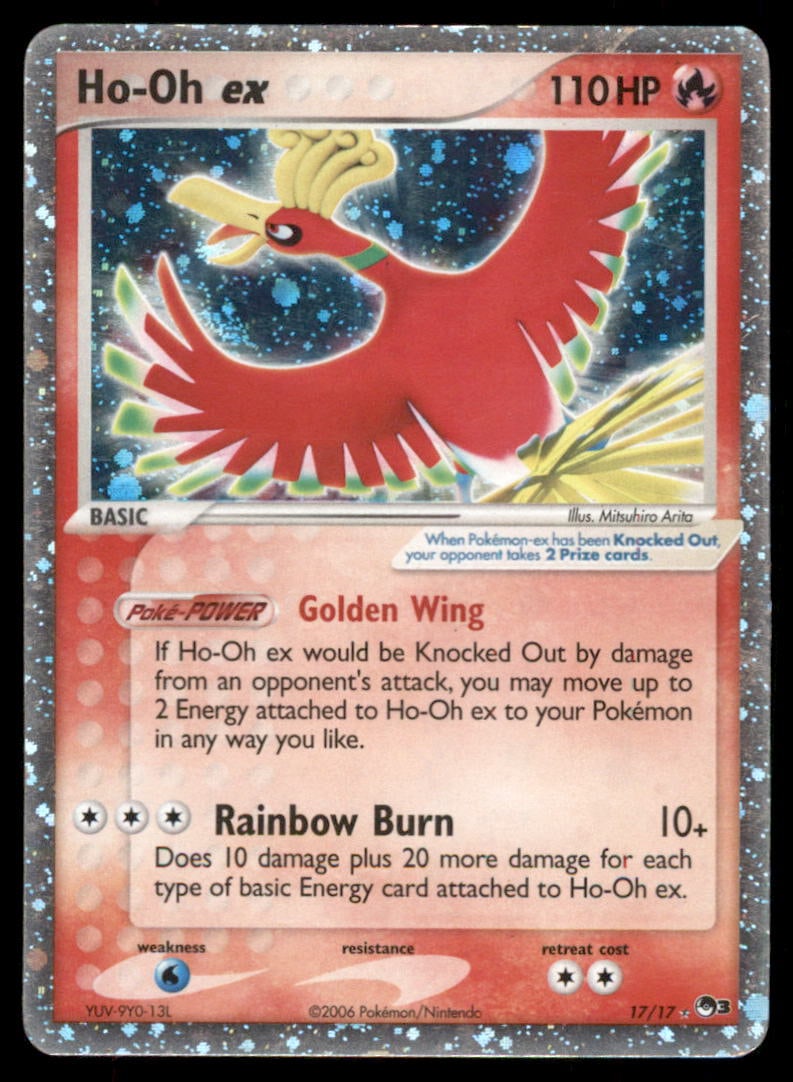 Ho-Oh ex (Holo) POP Series 3 #017/017 Holo Pokemon Card (1 of 2)