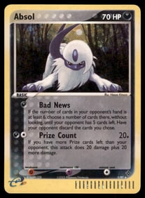 Absol Dragon #1/97 Holo Pokemon Card