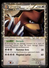 Ursaring (Prime) Unleashed #89/95 Holo Pokemon Card
