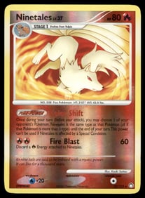 Ninetales Mysterious Treasures #32/123 Holo Pokemon Card