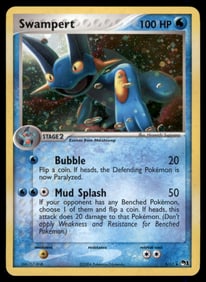 Swampert POP Series 1 #005/017 Holo Pokemon Card