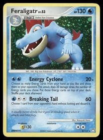 Feraligatr Mysterious Treasures #8/123 Holo Pokemon Card