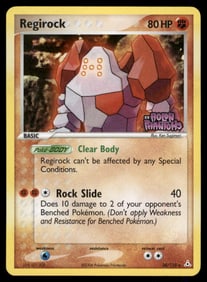 Regirock Stamped Holon Phantoms #28/110 Holo Pokemon Card