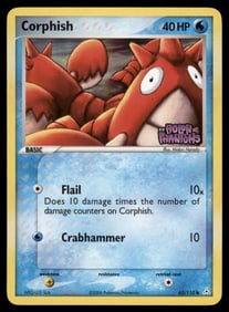 Corphish Stamped Holon Phantoms #63/110 Holo Pokemon Card