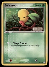 Bellsprout Stamped Legend Maker #49/92 Holo Pokemon Card